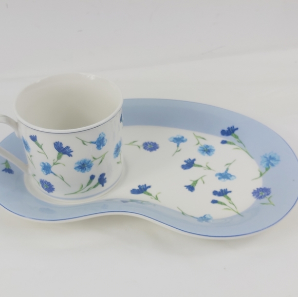 - Lauren Ashley cornflower bone china cup and - Picture 2 of 11